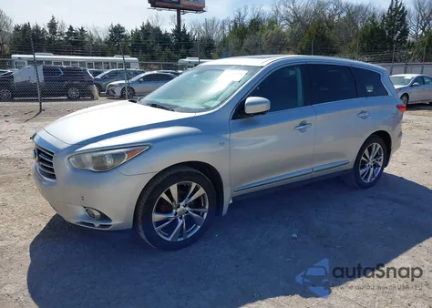 2014 Infiniti Qx60 z USA, uszkodzony, nr VIN 5N1AL0MM8EC505505